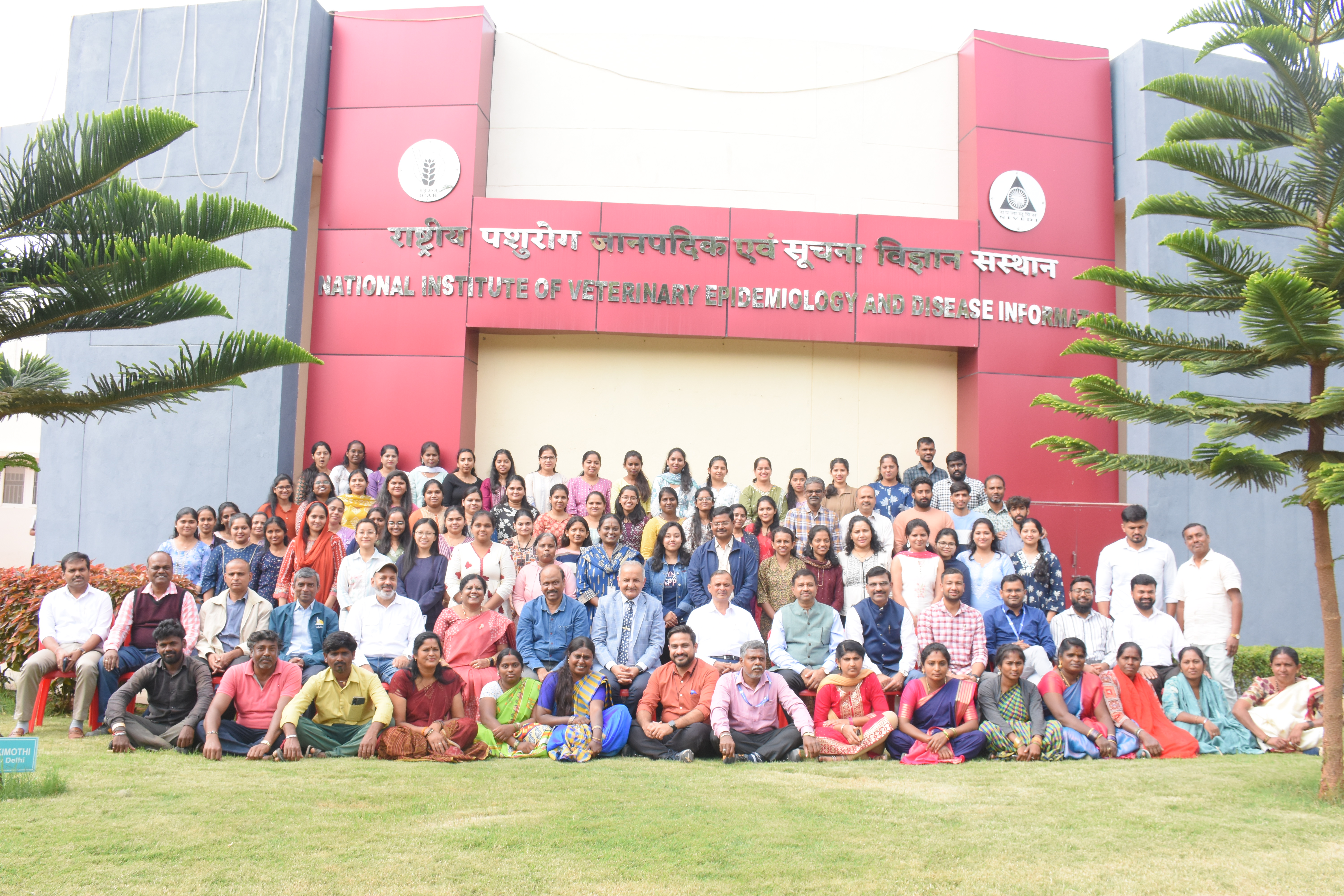 Group photo of NIVEDI family